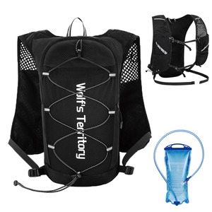 【人気】[TRIWONDER] ランニング リュック バッグ ハイドレーション ベスト トレラン ザック 登山 自転車レース トレイル サイクリング マラソン 通気 軽量 調節可能