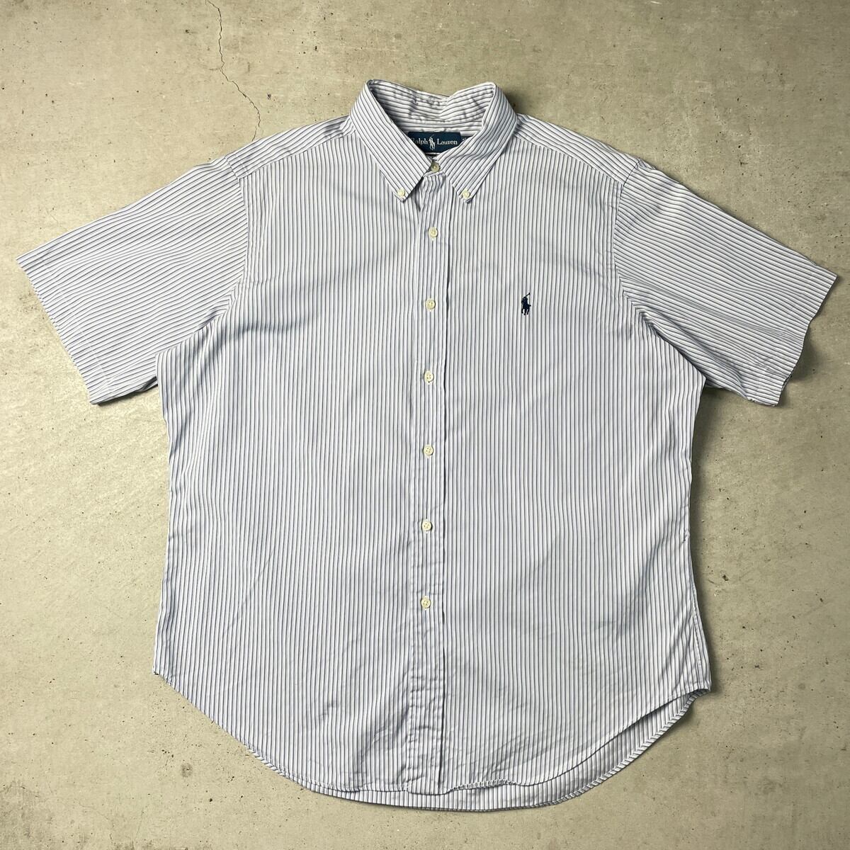 Ralph Lauren ラルフローレン 半袖 CLASSIC FIT ストライプシャツ