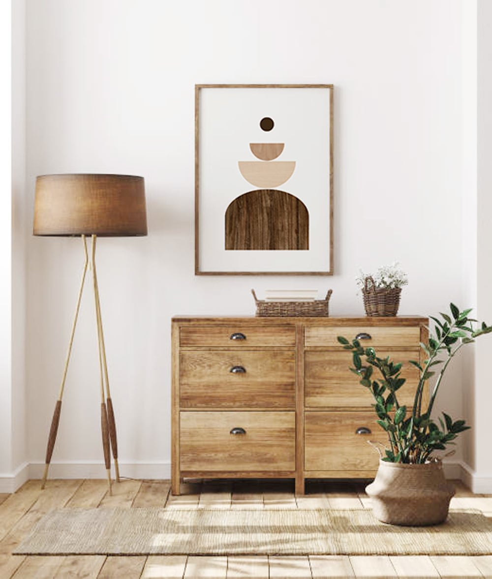 送料無料】アブストラクト サークル A2 40×50 サイズ インテリア 北欧