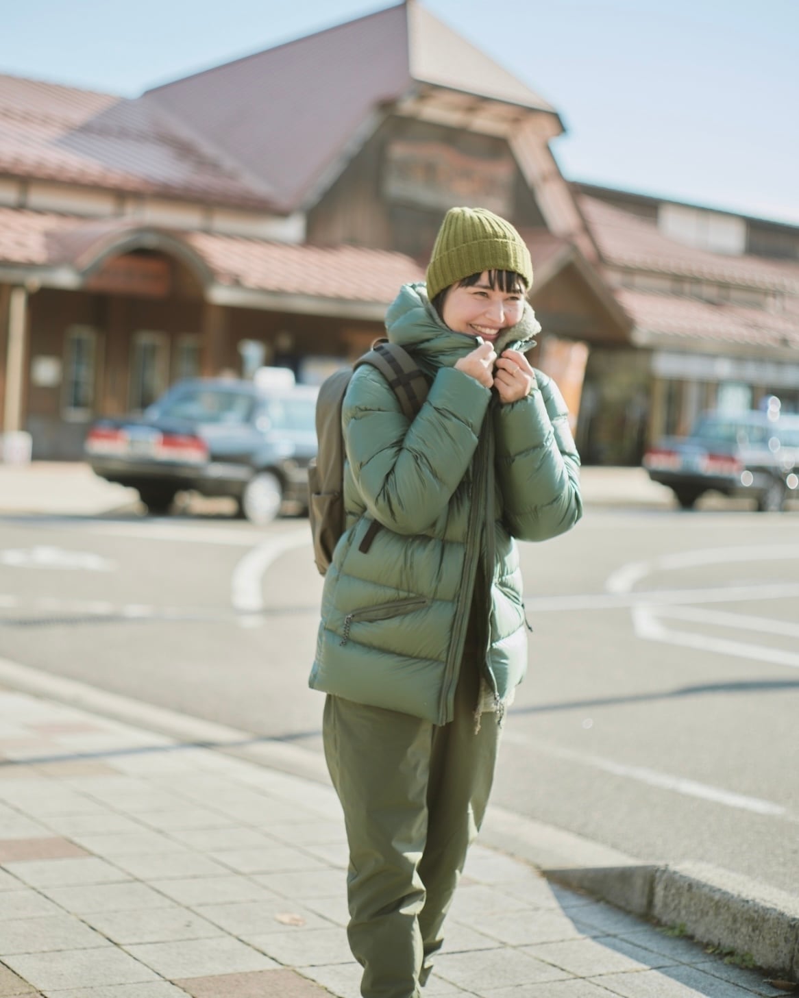 AXESQUIN / Sirius UL Down Jacket (ポケットが愛らしい 800FP撥水UL