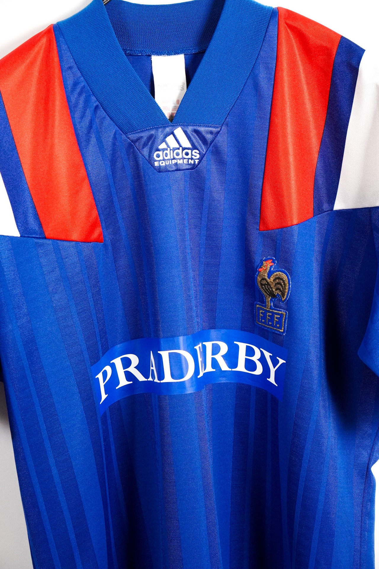 10's France  Game Shirt Customized By “Les Vêtements de Football”