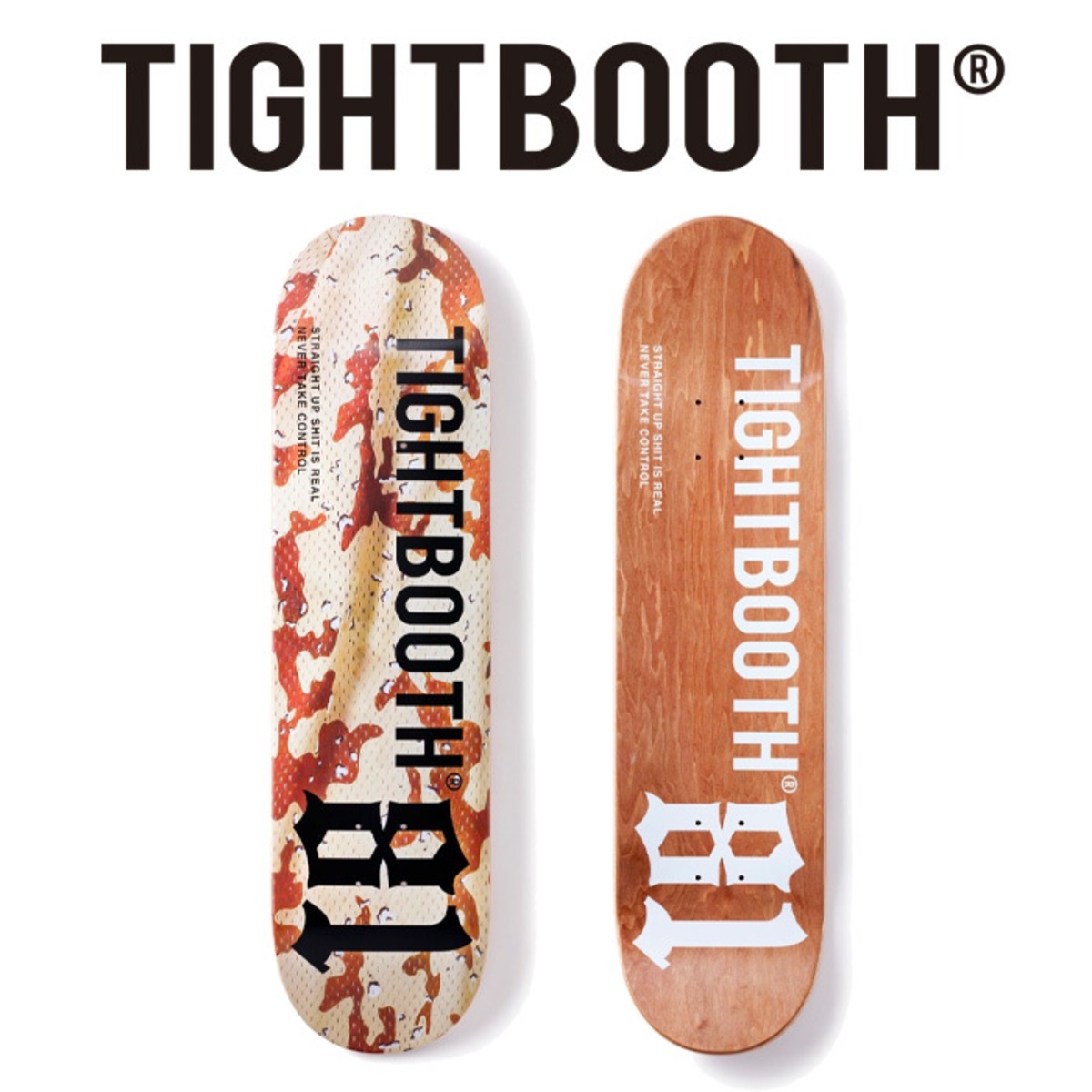 TIGHTBOOTH PRODUCTION (タイトブース プロダクション) CODE 81 スケートデッキ | interplay
