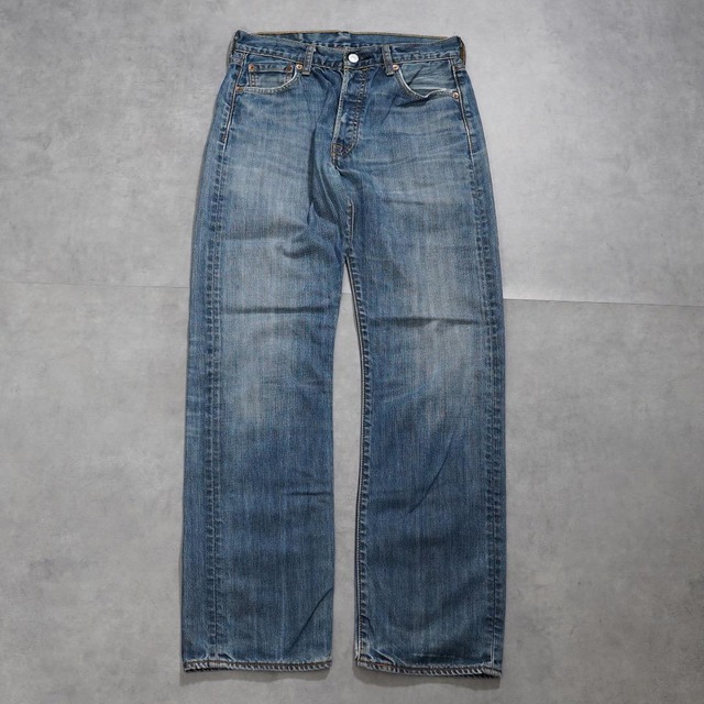 リーバイス501 Levis W30 ブルーデニム 青 ヒゲ 縦落ち 16057