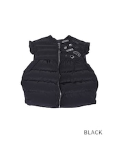 【直営限定ITEM】フリルパデットベスト CQ-47062H