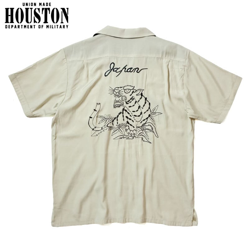 HOUSTON ヒューストン ボーリングシャツ ボウリングシャツ レーヨン