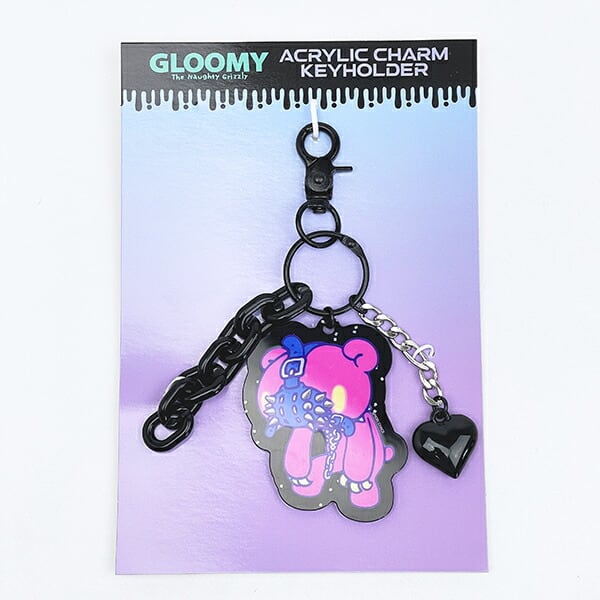 GLOOMY(グルーミー) アクリルチャームキーホルダーC サイバーポップver