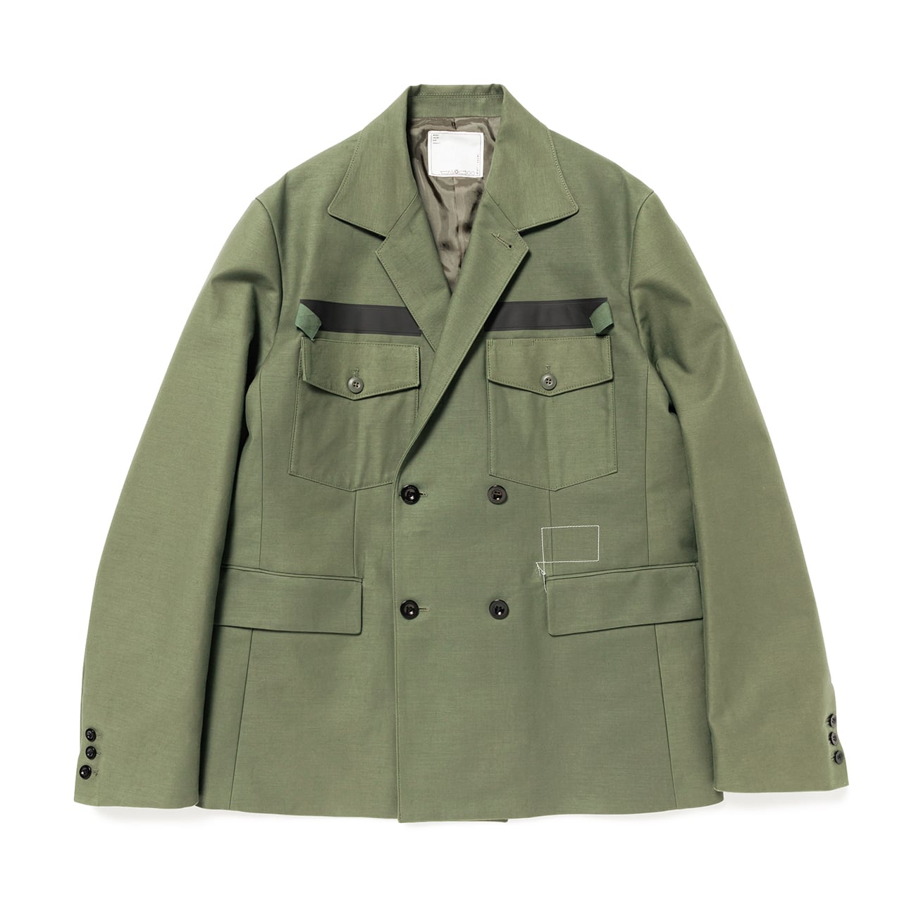 Cotton Back Satin Jacket 01 / JACKET / COTTON. BACK SATIN. SACAI 