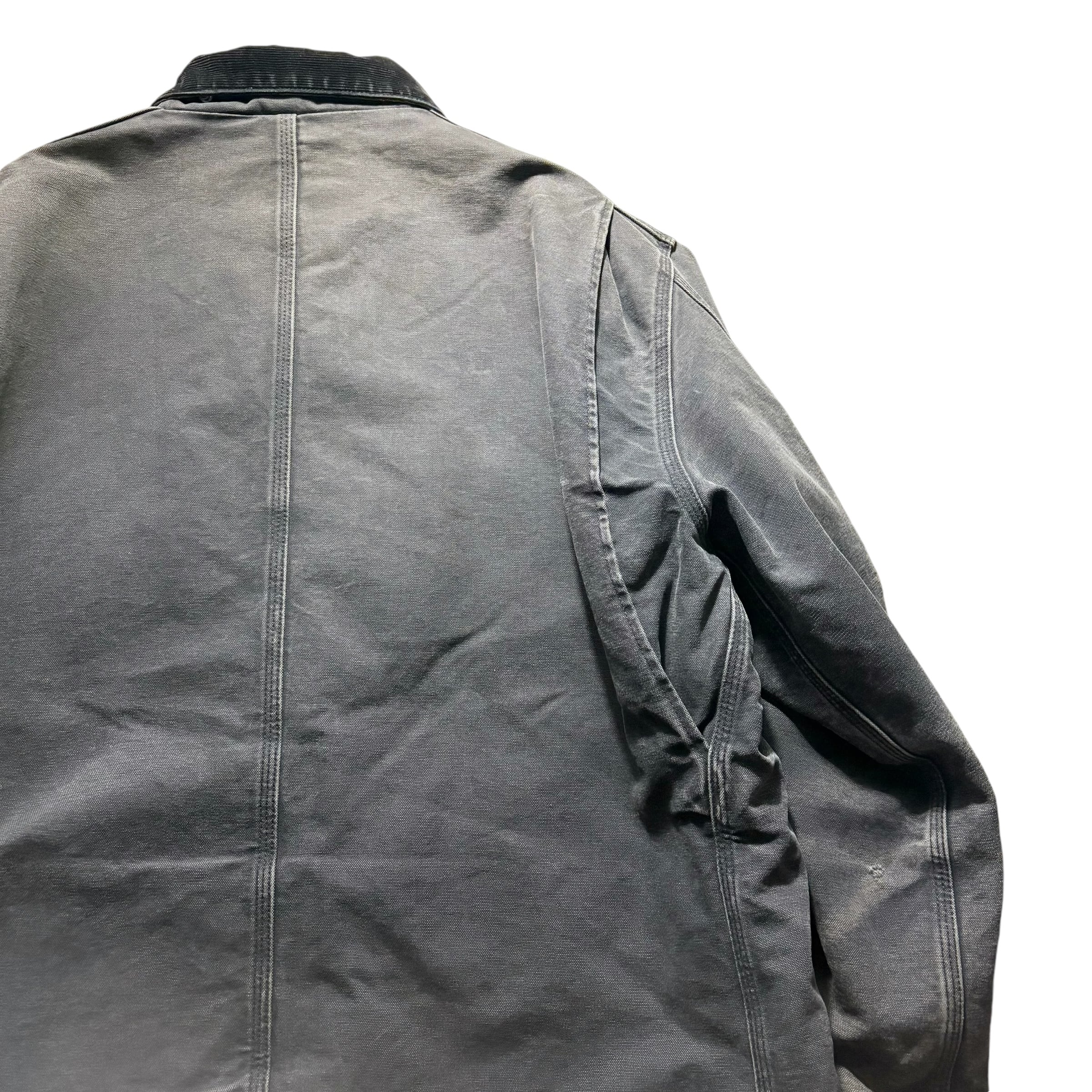 vintage CARHARTT good fade black “traditional coat” | NOIR ONLINE