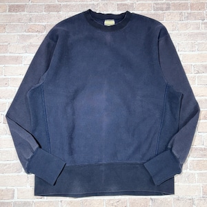 1990s LEE R/W SWEAT SHIRT NAVY 2TONE