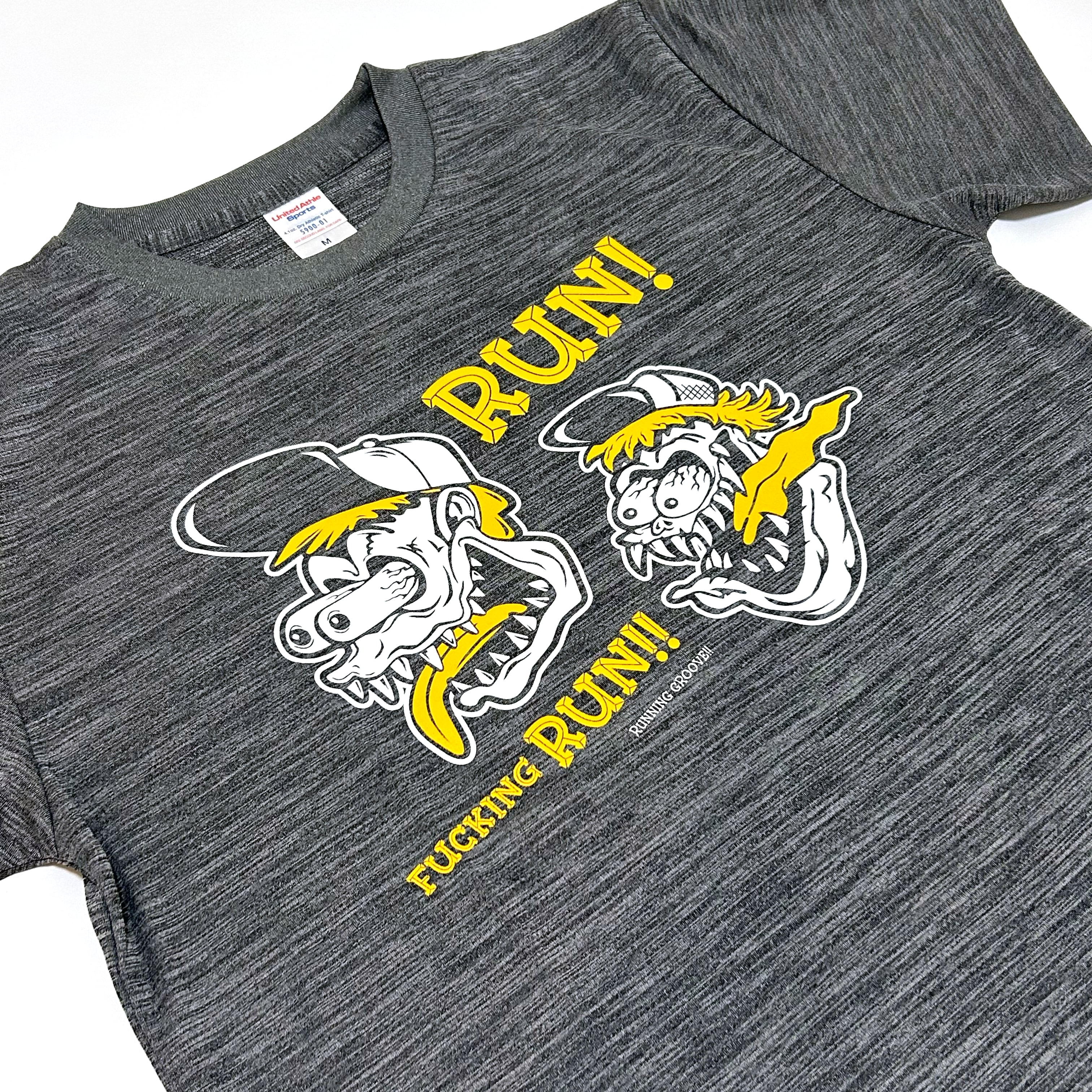 RUN! FUCKING RUN!!（United Athle 4.1oz ドライアスレチックボディ