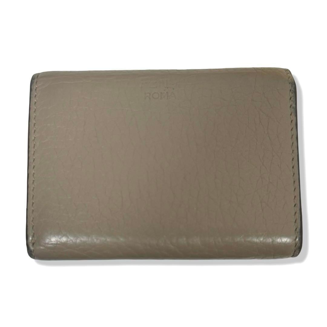 正規品 FENDI フェンディ ピーカブー マイクロ ウォレット レザー