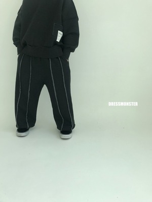 【ドレスモンスター DRESS MONSTER】 ダブルライン起毛２WAYパンツ 120〜160cm【231108dm】