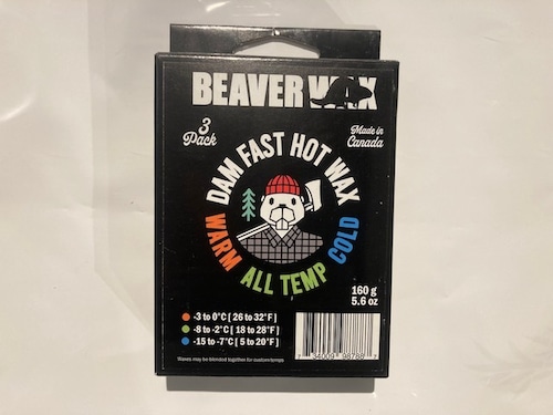 Beaver Wax　ダムファースト ミックスパック　スノーワックス