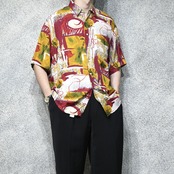 funny shirt art pattern rayon shirt
