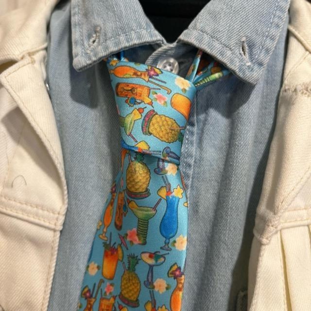 TOPANGA Accessory Ttropical Tie ヘリテージタイ　トロピカル　ネクタイ　プレゼント　フォーマル　カジュアル　クラシック　ヴィンテージ　
