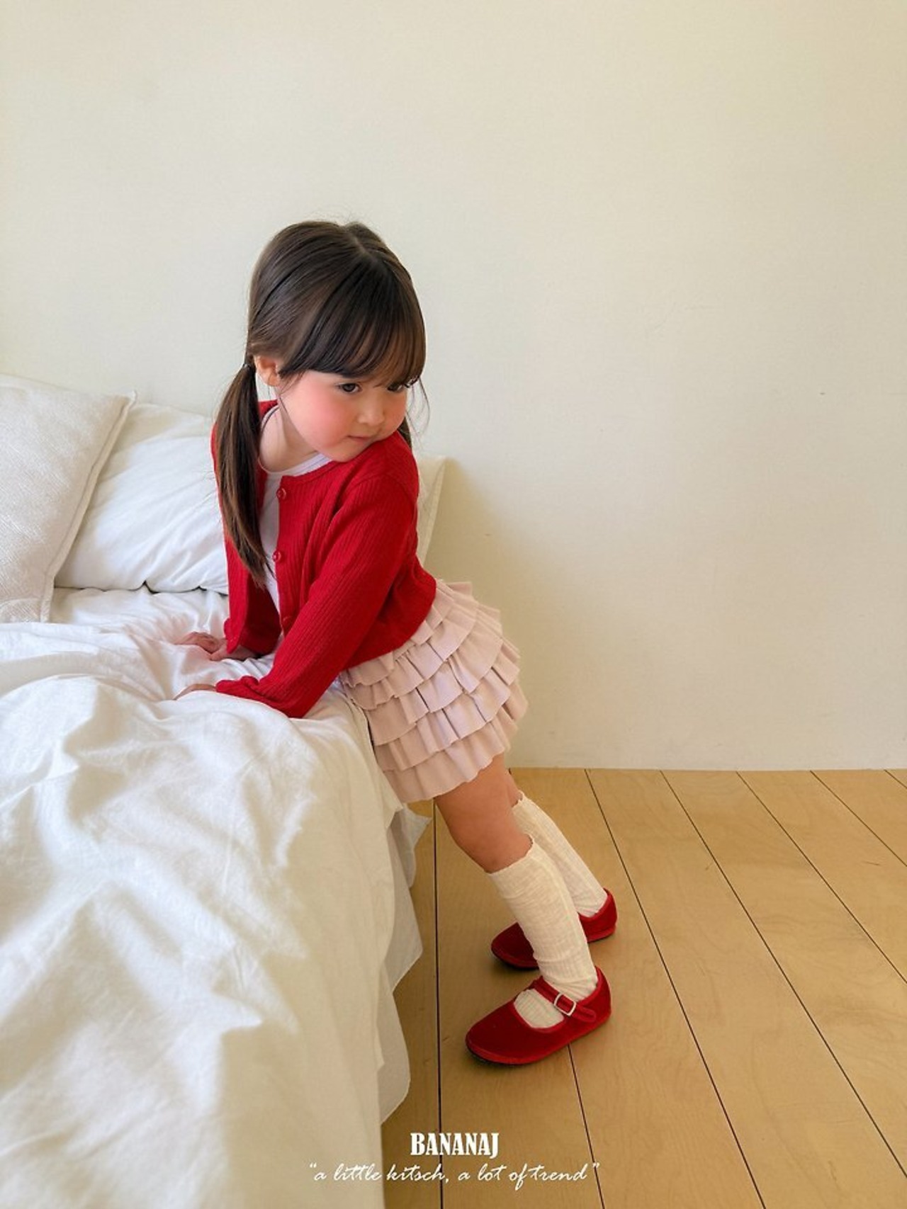 韓国子供服 / BANANA J / 26Autumn / ニットソックス / 秋服 / キッズ *free*