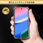 Hy+ Google Pixel10 対応 米軍MIL規格 クリア TPU ソフト 耐衝撃 透明 黄ばみ防止 ストラップホール付 スマホケース 透明クリア