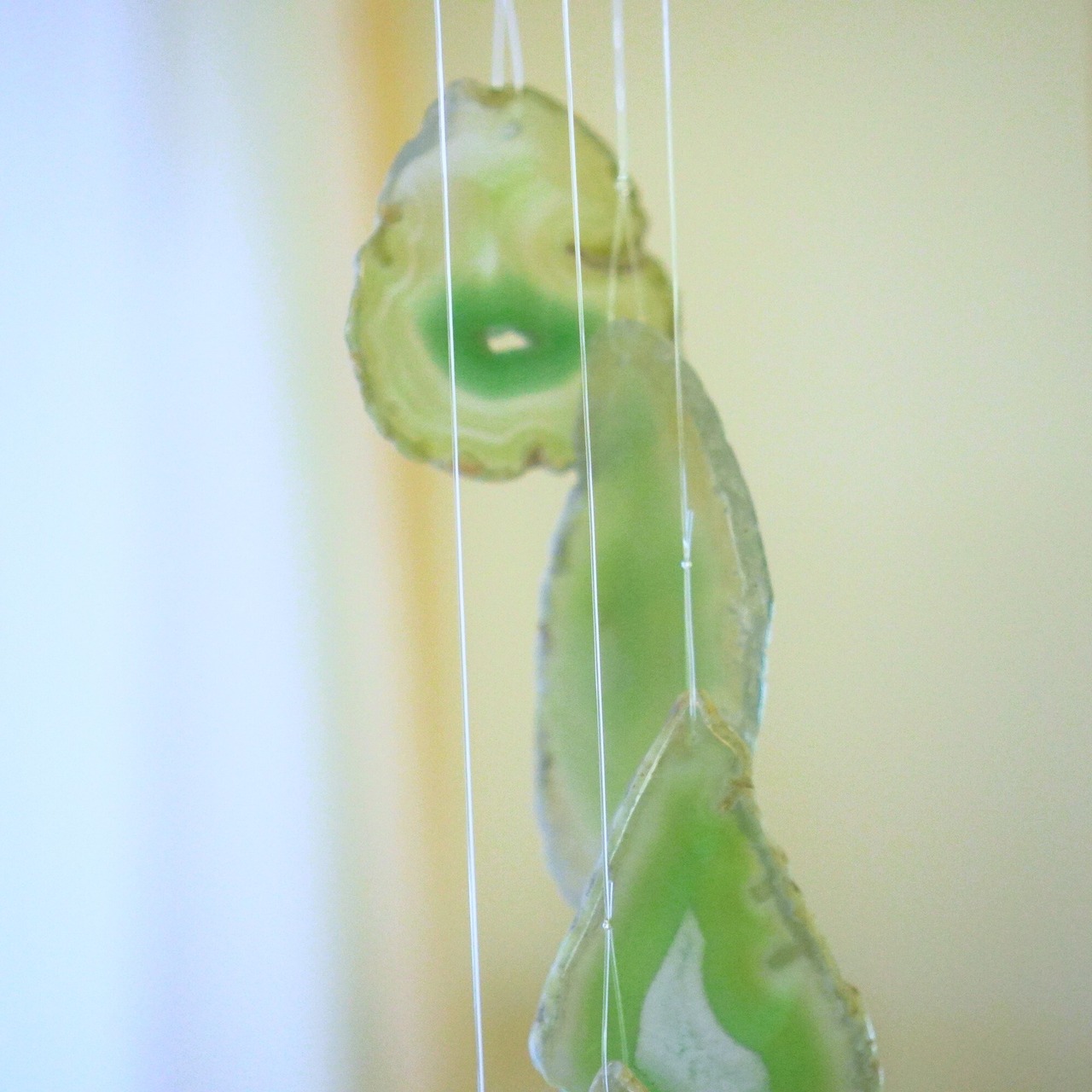 MEBUKI 03 - アゲートヒーリングチャイム / Agate Sun Catcher Wind Chime 600