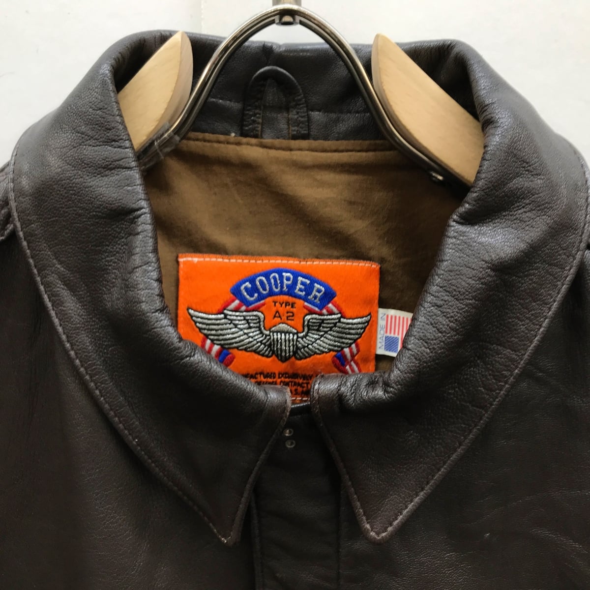 【入手困難】COOPER  XL レザージャケット￼ アメリカUSA製　70s