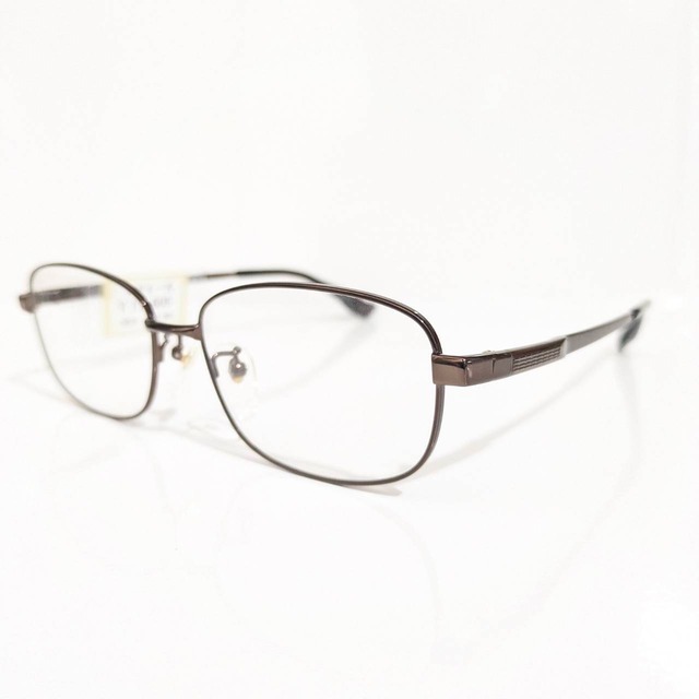 【JOURNALISM】スクエアメタルフレーム　ブラウン