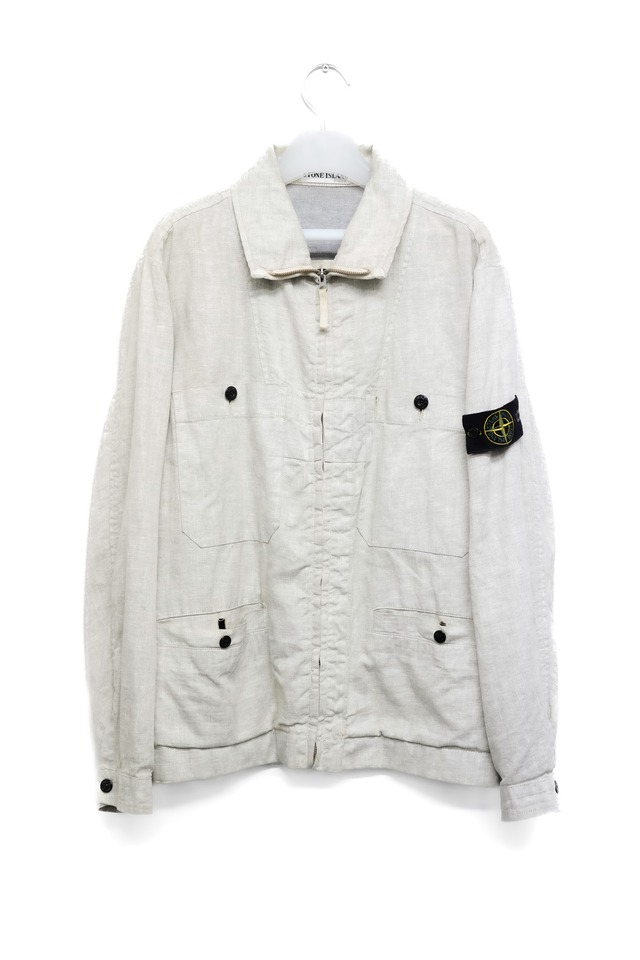03SS "STONE ISLAND" LINO-FLAX Zip-Up Jacket (Design by Paul Harvey)