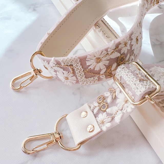 Chiffon❁ロングショルダー(ピンク)