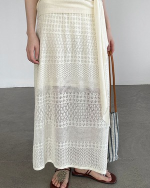 Crochet Knit Skirt