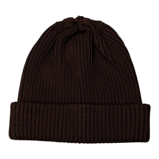 【VAINL ARCHIVE】RIB-CONE(BROWN) 〈国内送料無料〉