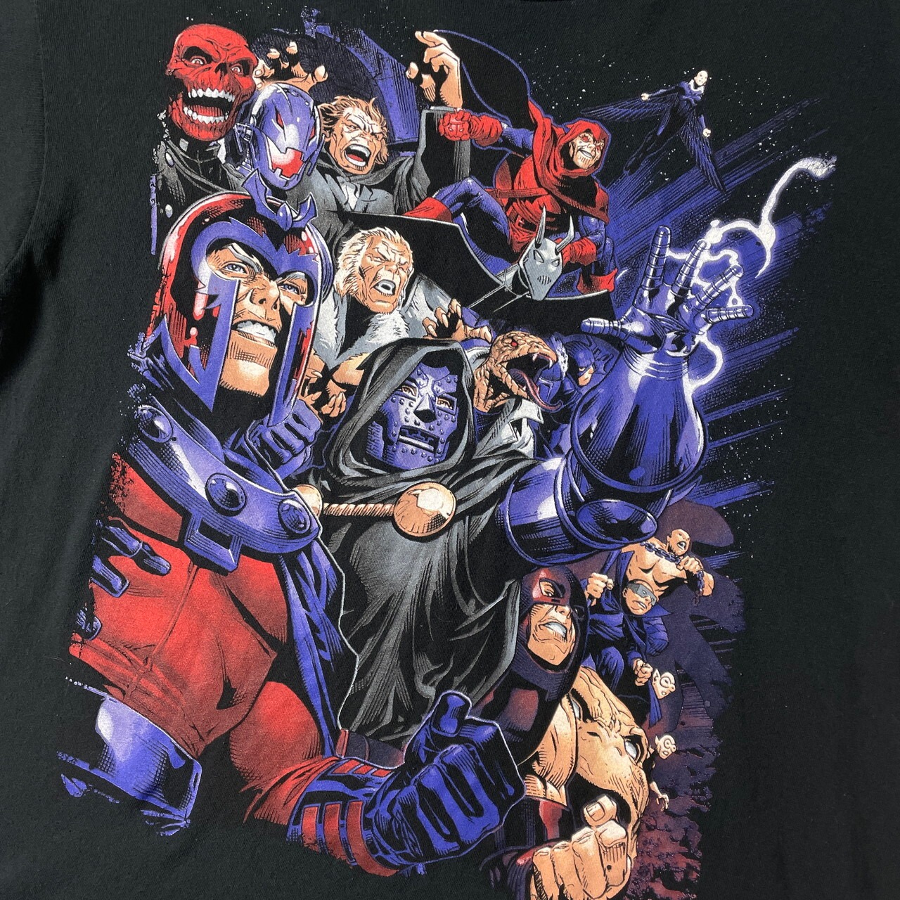 MARVEL マーベル ヴィラン キャラクタープリント Tシャツ メンズXL 