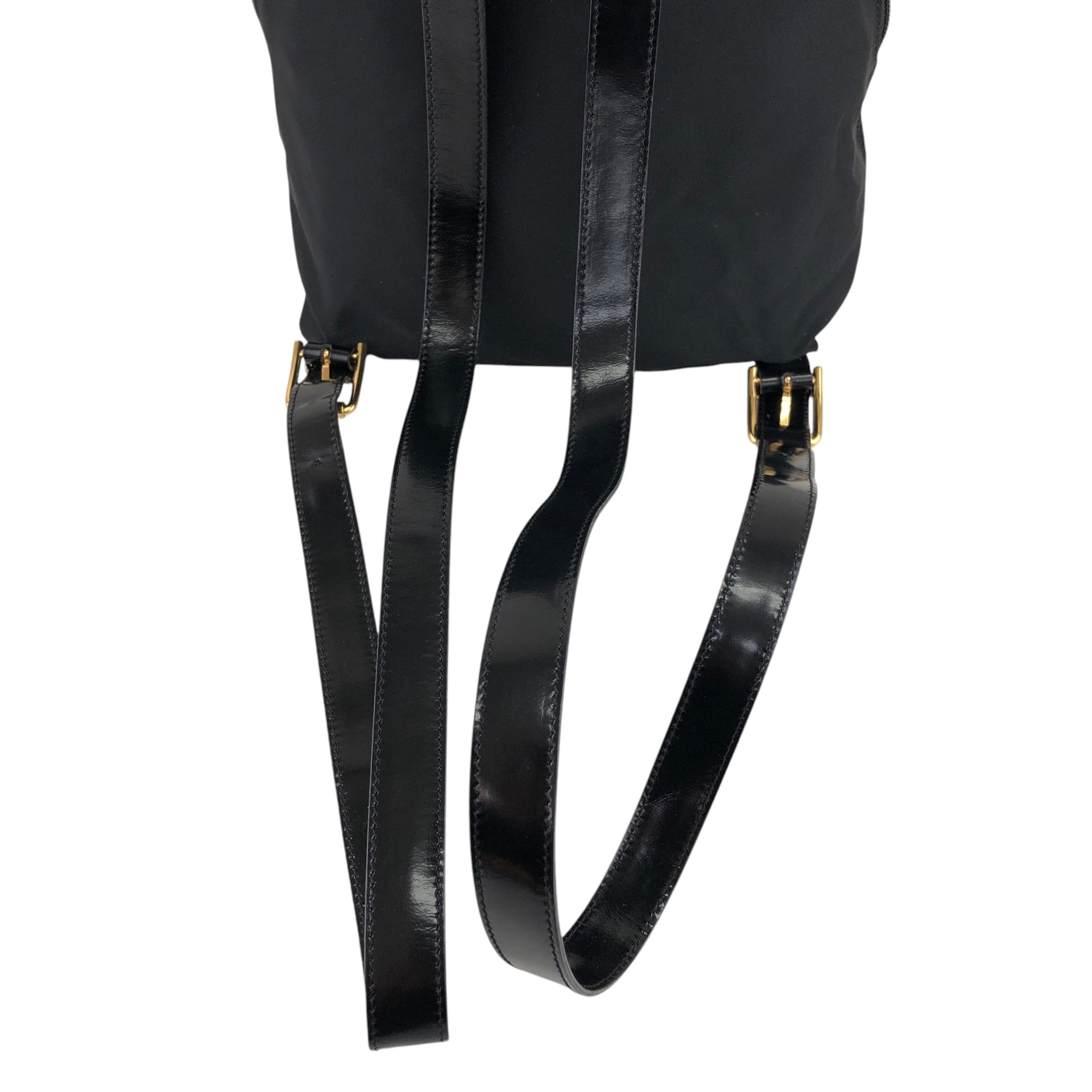 CELINE セリーヌ バックパック ブラック サークル ナイロン リュック