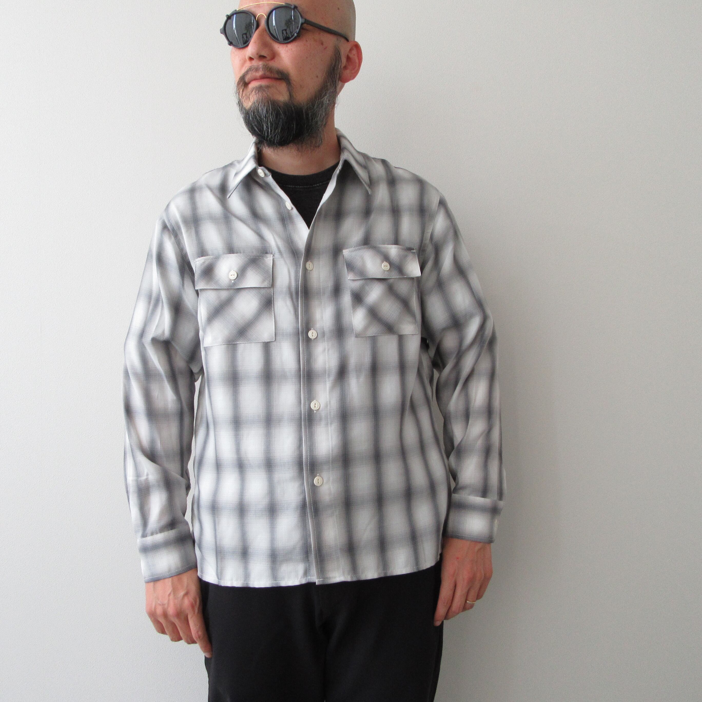 BIG MIKE オンブレチェックシャツ グレー系・ブルー系 | セレクト
