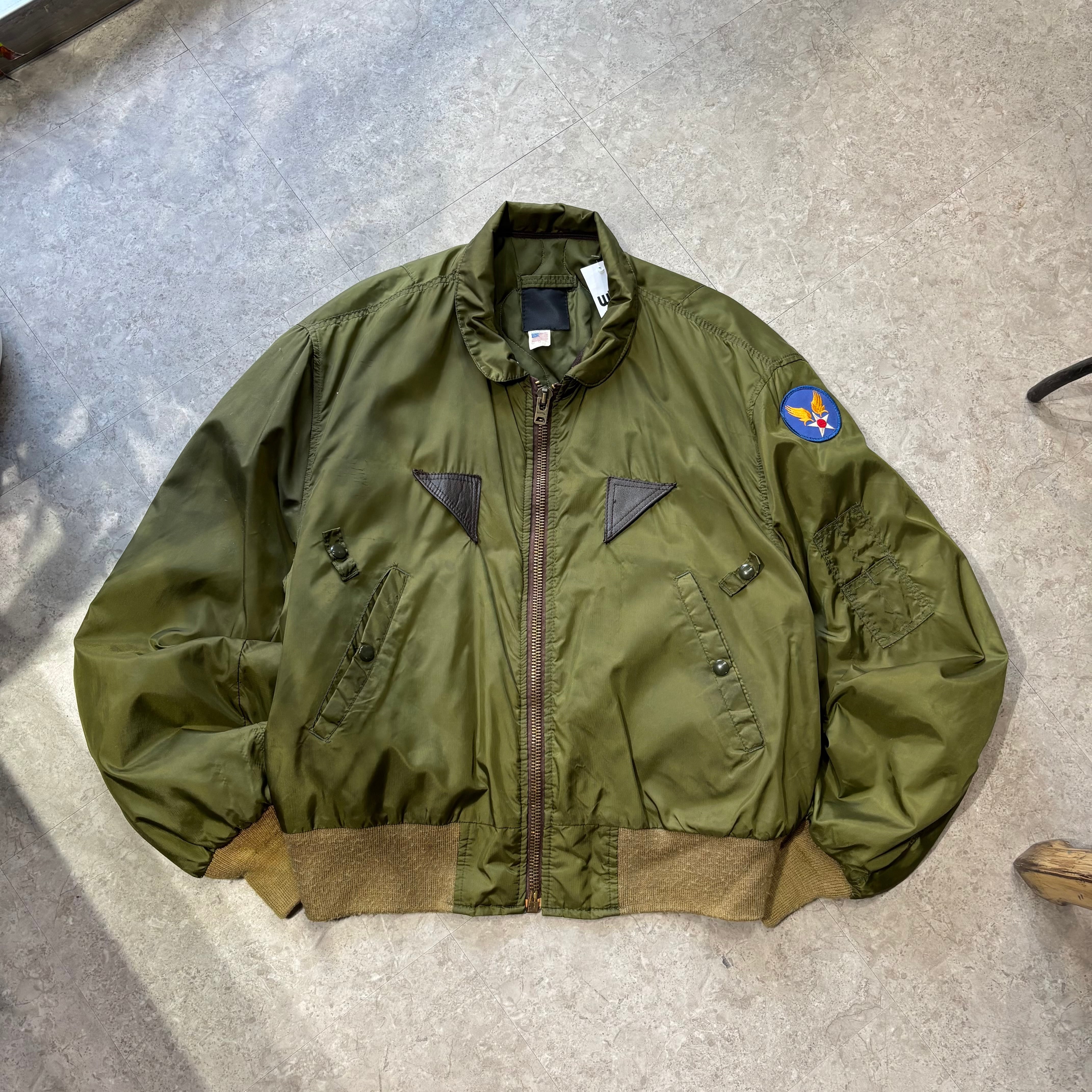 90s〜unknown "blood chit" flight jacket【仙台店】
