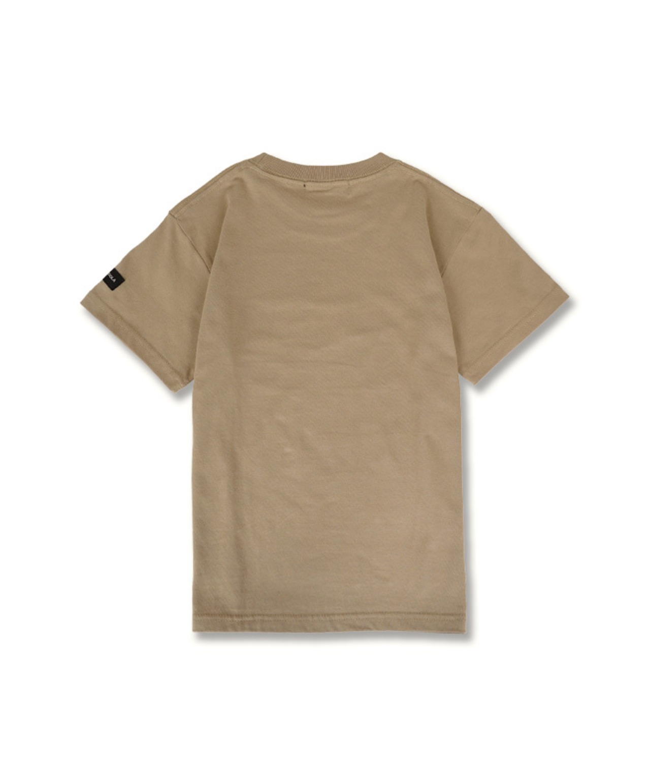 COOLAサークルベアープリントコンパクトTシャツ (BEIGE)　CQ-48100