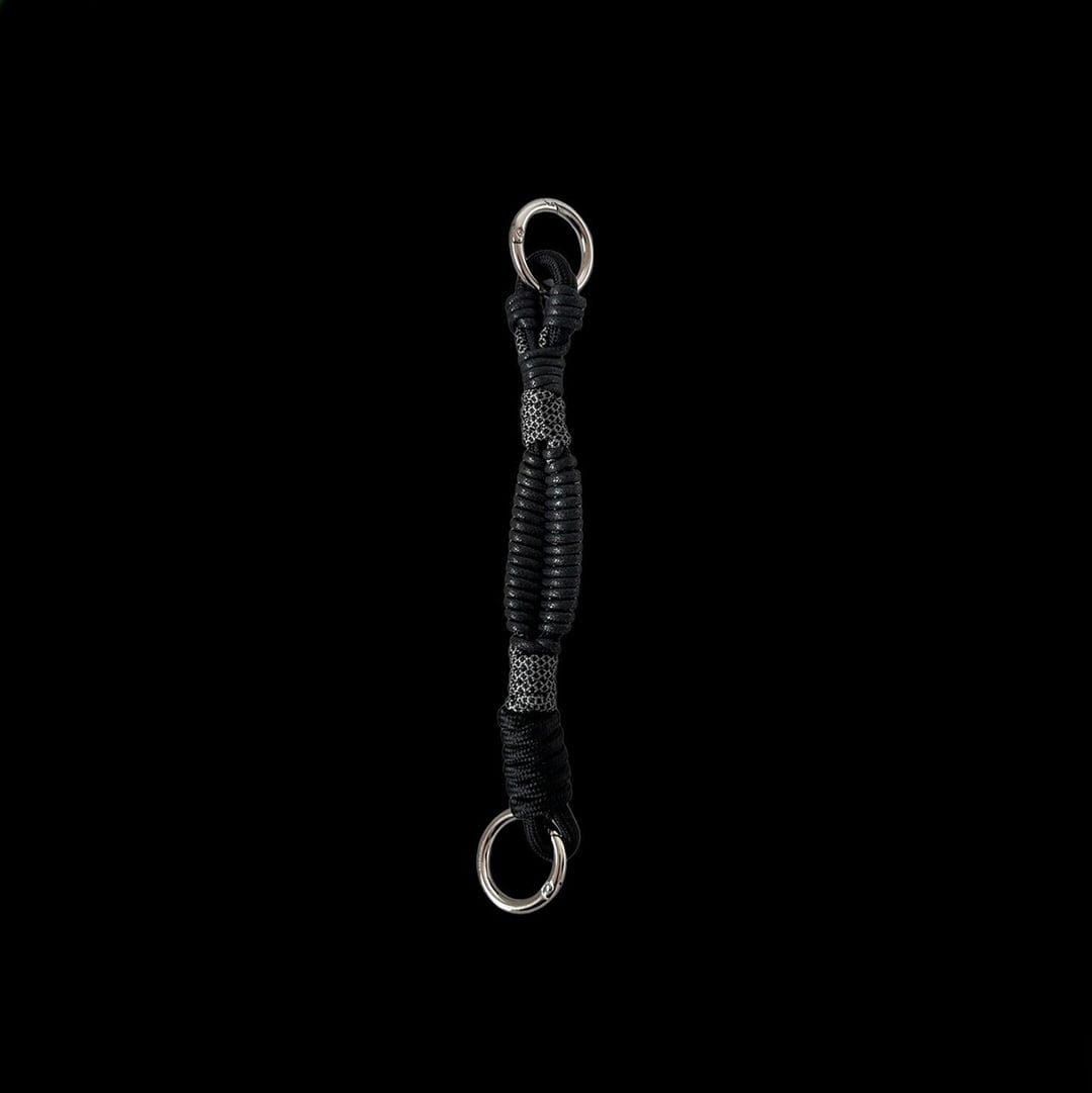 Eueeles (エウエエリス) Mini rope / Black ショルダー ストラップ