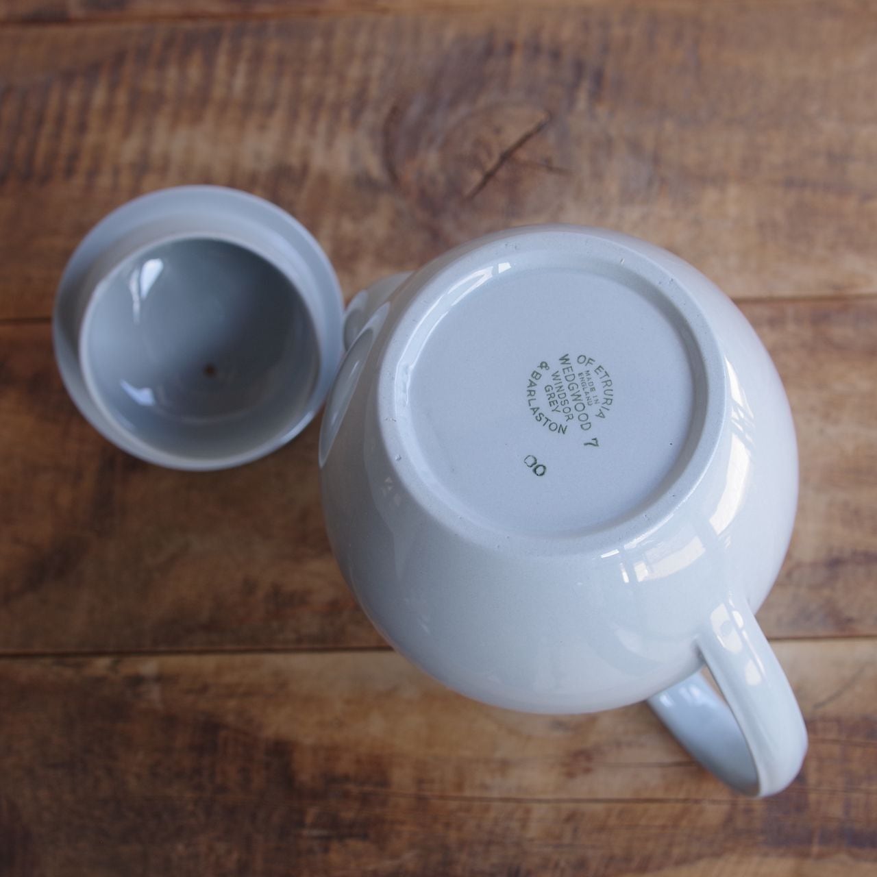 小難あり ウェッジウッド ウィンザーグレー コーヒーポット 小さめ