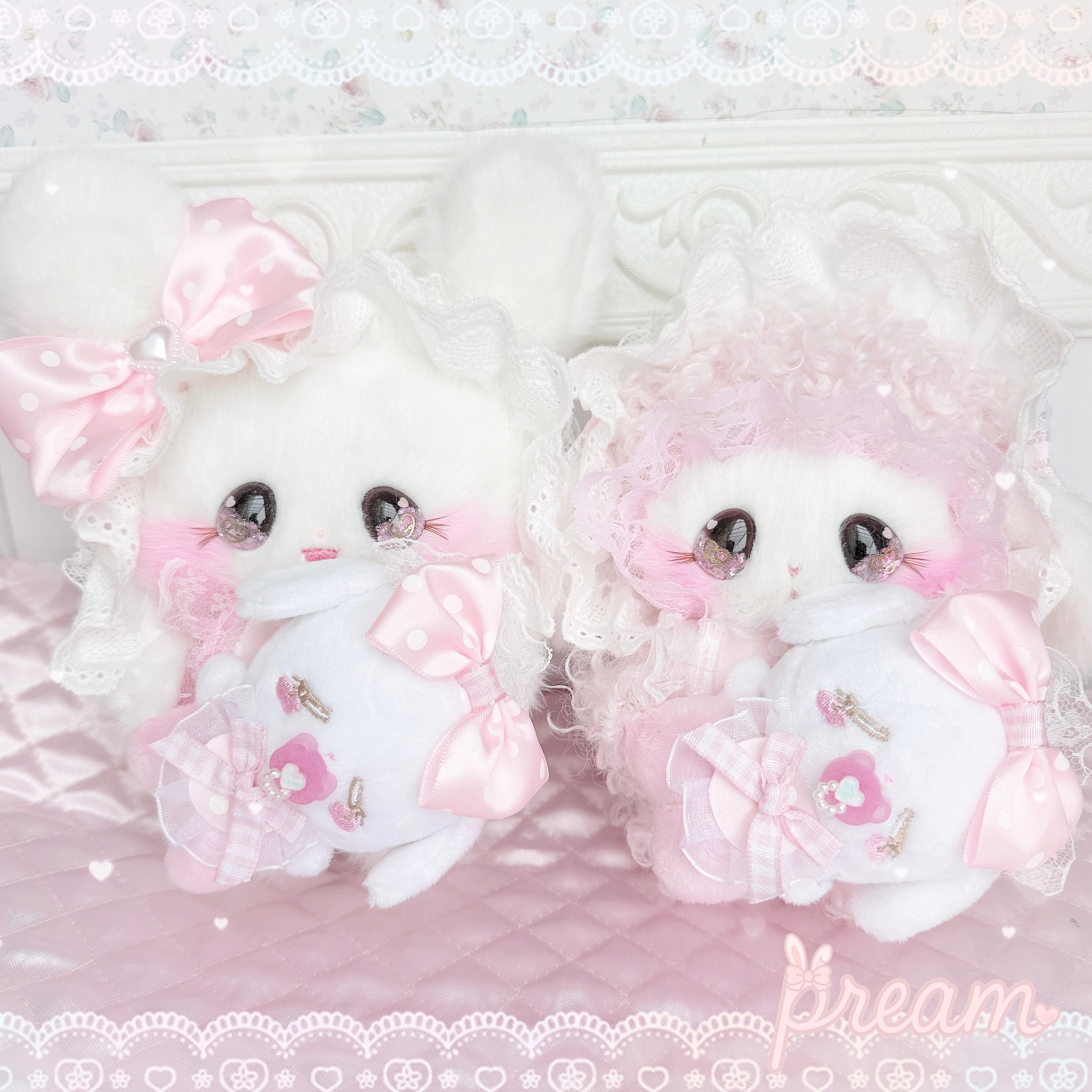 ア*ビ様 サンリオ　pream プリィム 作家 テディベア ハンドメンド ぬいぐ 00pream00