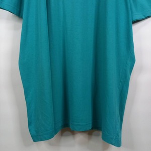 90s　アディダス　オリジナルス　Tシャツ　半袖　ロゴ　万国旗タグ　グリーン　3XL