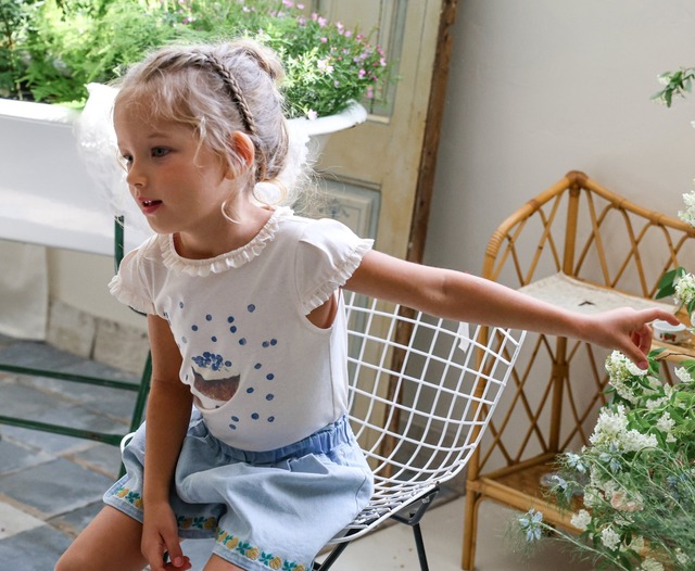 [予約][送料無料]≪Puella FLO≫Blueberry T-shirt 24