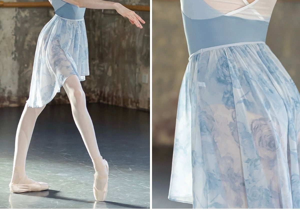 Blue Rose プルオン バレエスカート | バレエショップ Snowflake Ballerina
