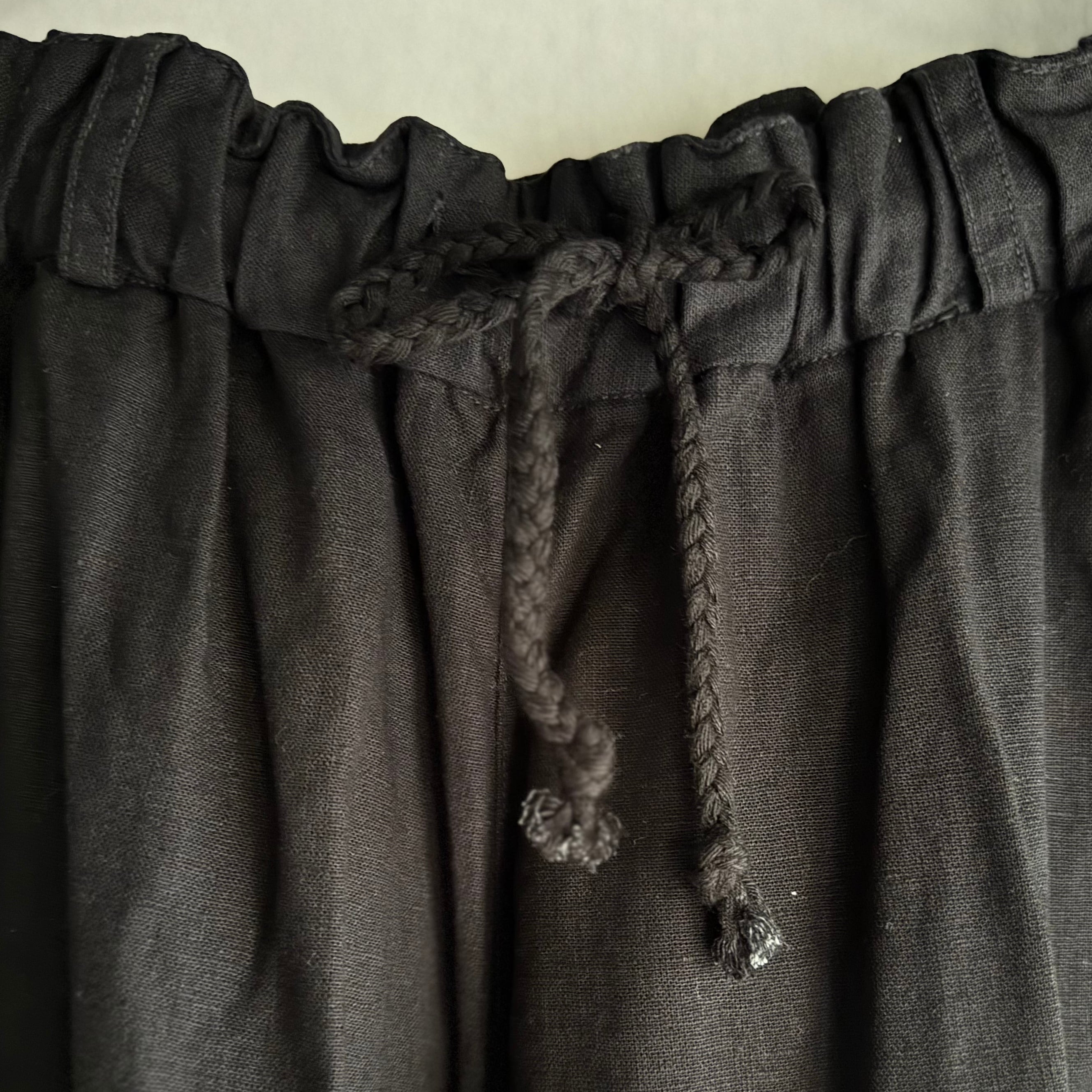 mittan 竹パンツ　黒　サイズ2 竹ロング 2 パンツ 黒 / MITTAN通販 ミッタン | TOCAKU(トカク)