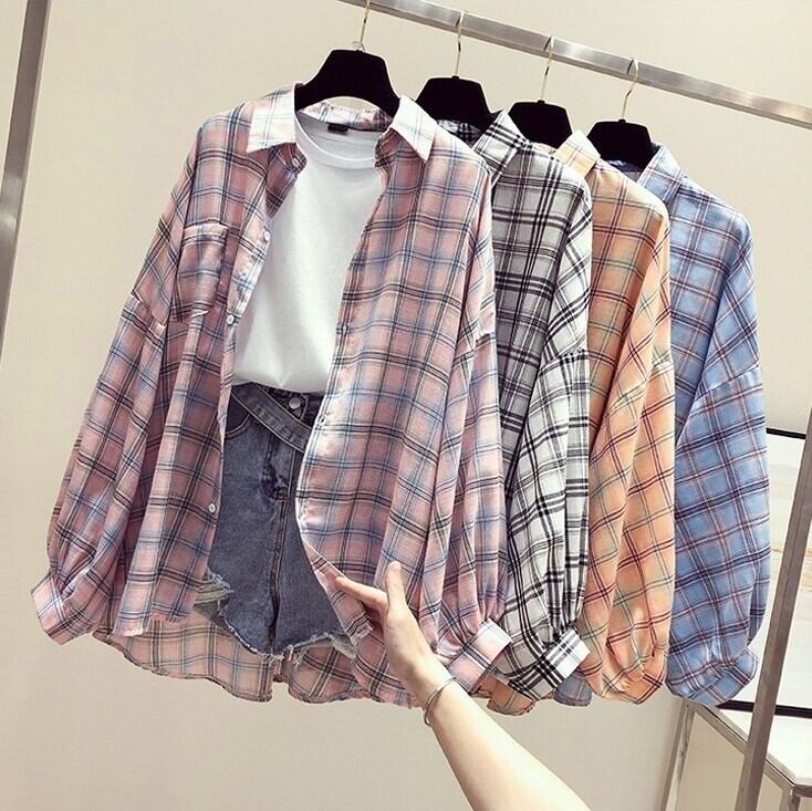 トップス レディース シャツ ブラウス 長袖 襟付き チェック柄 柔らかい かわいい 大人可愛い きれいめ カジュアル 大人 上品 おしゃれ お洒落 かっこいい レトロ 送料無料 ラフ クール エレガント 春 秋 冬 10代 20代 30代 40代 50代 オフィス ビジネス OL 通勤 学生 通学 デート お出かけ 女子会 休日 着回し 普段使い 重ね着 韓国 韓国系 ファッション コーデ スタイル モテ 体型カバー トレンド 流行 インスタ映え S M L XL 2XL