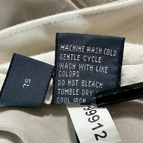 00s Polo Ralph Lauren 36/32 ホワイトチノパンツ 詳細写真6