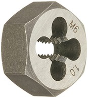 イチネンアクセス ツール事業部 Thread Master(スレッドマスター) タップ・ダイス 六角ダイス M6×1.0mm 22236 六角サイズ17mm(合金工具鋼)