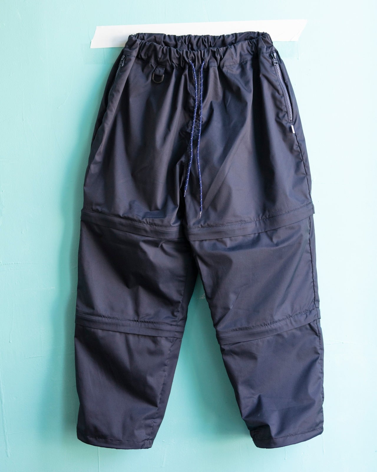 パンツ DUMMY rip stop loose easy pants DUMMY】rip stop loose easy pants (black watch) | BRIDGE