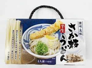 さか枝半生うどん ぶっかけ 4人前 出汁付き