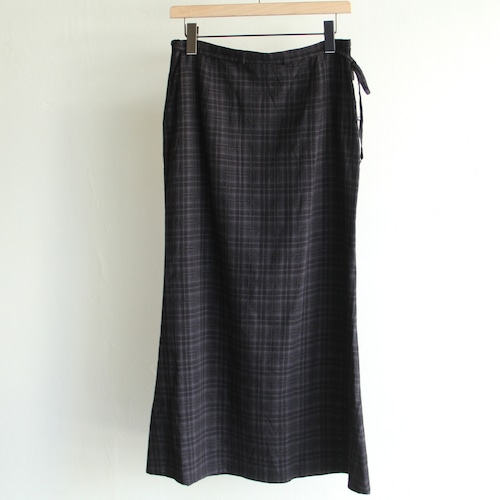 JOICEADDED【 womens 】 Checked fabric skirt