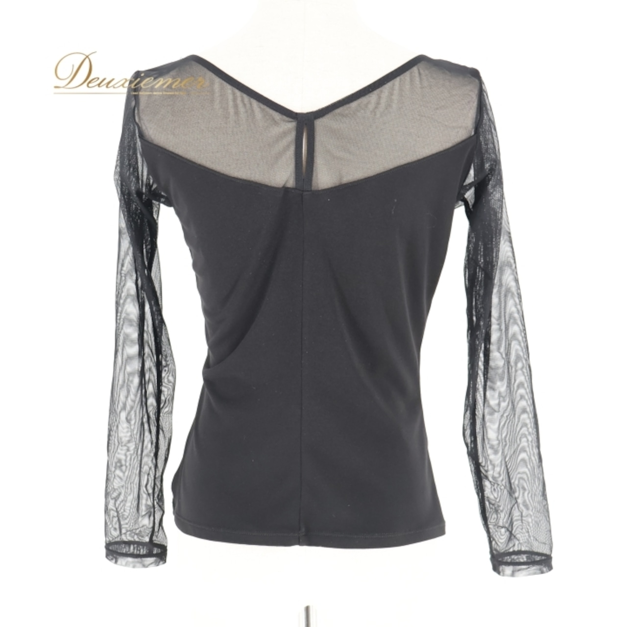 社交ダンス 衣装 トップス ブラウス ブラック系 チャコットロイヤルダンス Chacott ROYAL DANCE 黒 青 緑 花 刺繍 練習 レッスン 伸縮 ストレッチ かわいい 透け感 上品 長袖 ダンス衣装 イベント ステージ ブルー系 グリーン系