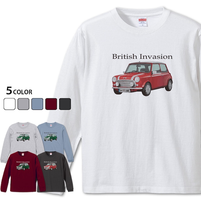 【British Invasion 長袖】 ミニミニTシャツ
