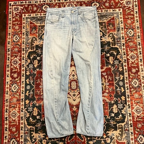 00s Levi’s Euro エンジニアード デニムパンツ 立体裁断 W33 L34 W88cm ジーンズ Engineered Jeans ユーロ リーバイス ヴィンテージ