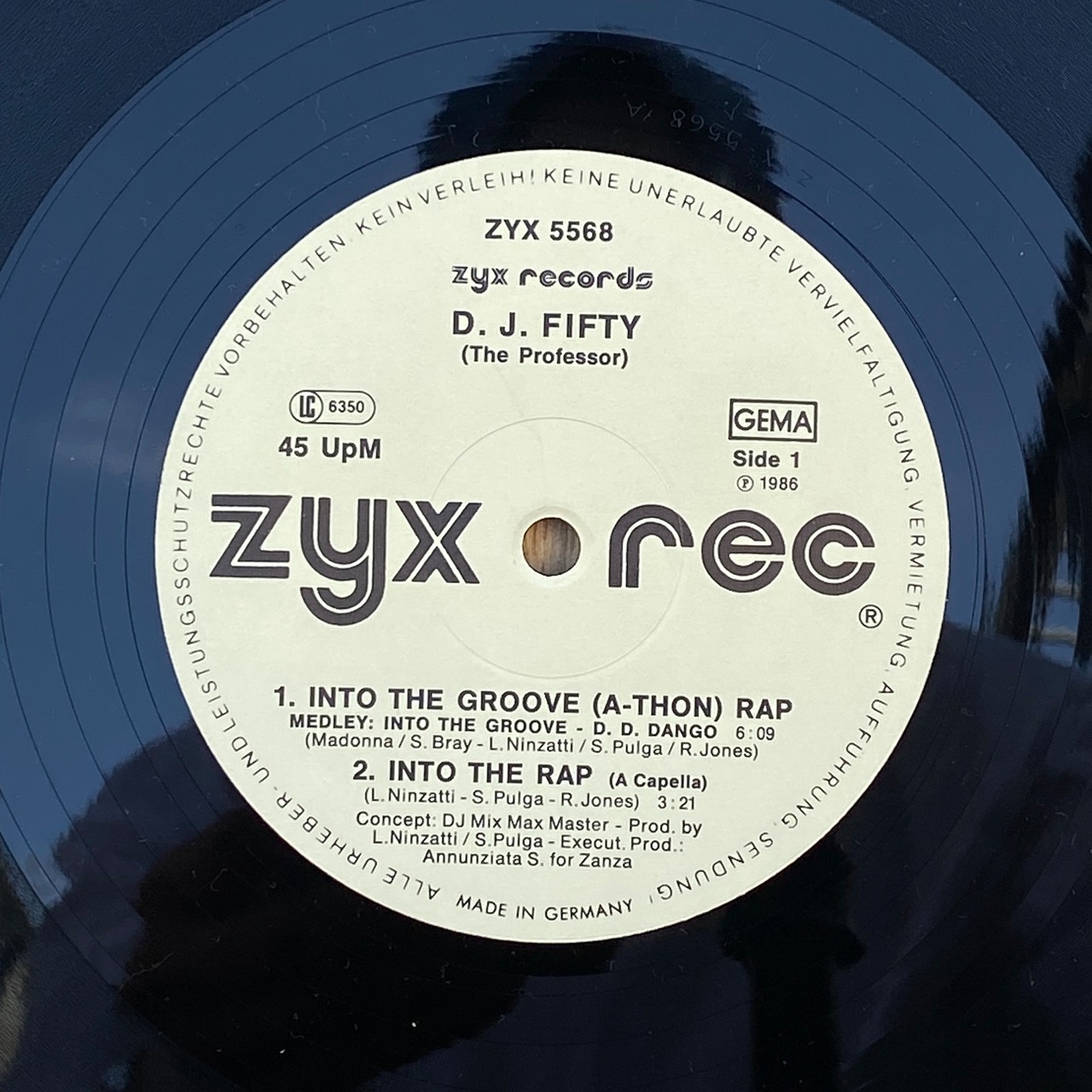 D.J. Fifty (The Professor) – Into The Groove (A-Thon) Rap